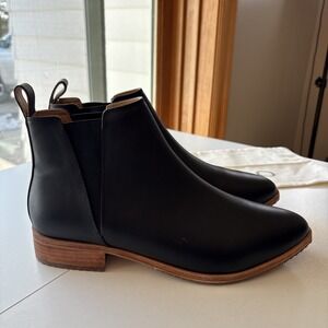 Nisolo Eva Everyday Chelsea Boots‎ For Women, Black, Sz 11, Retail $228